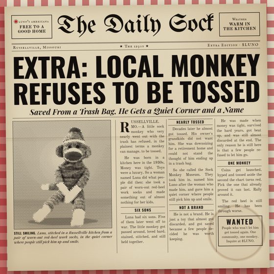 The Daily Sock: local monkey refuses to be tossed